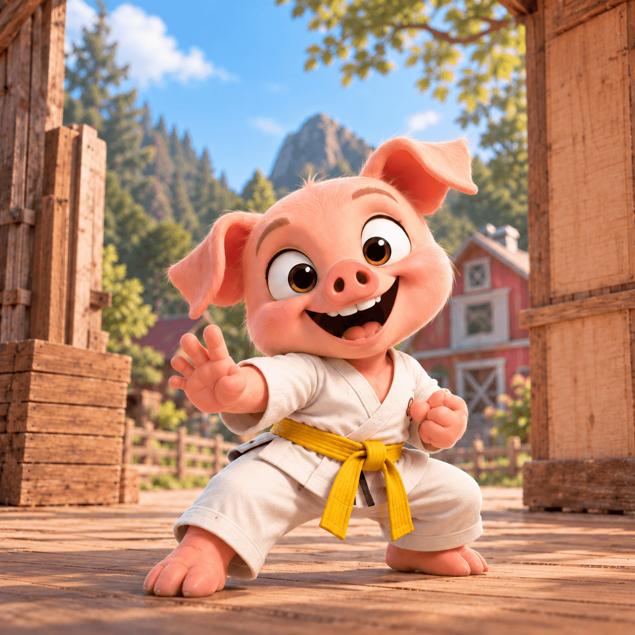 Chinny, Yellow Belt